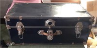 Metal Steamer Trunk