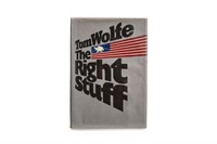 TOM WOLFE, THE RIGHT STUFF SIGNED