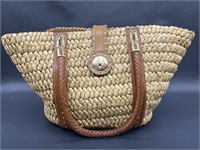 Michael Kors Sea Grass Woven Handbag