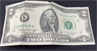 1976 $2 Dollar Bill