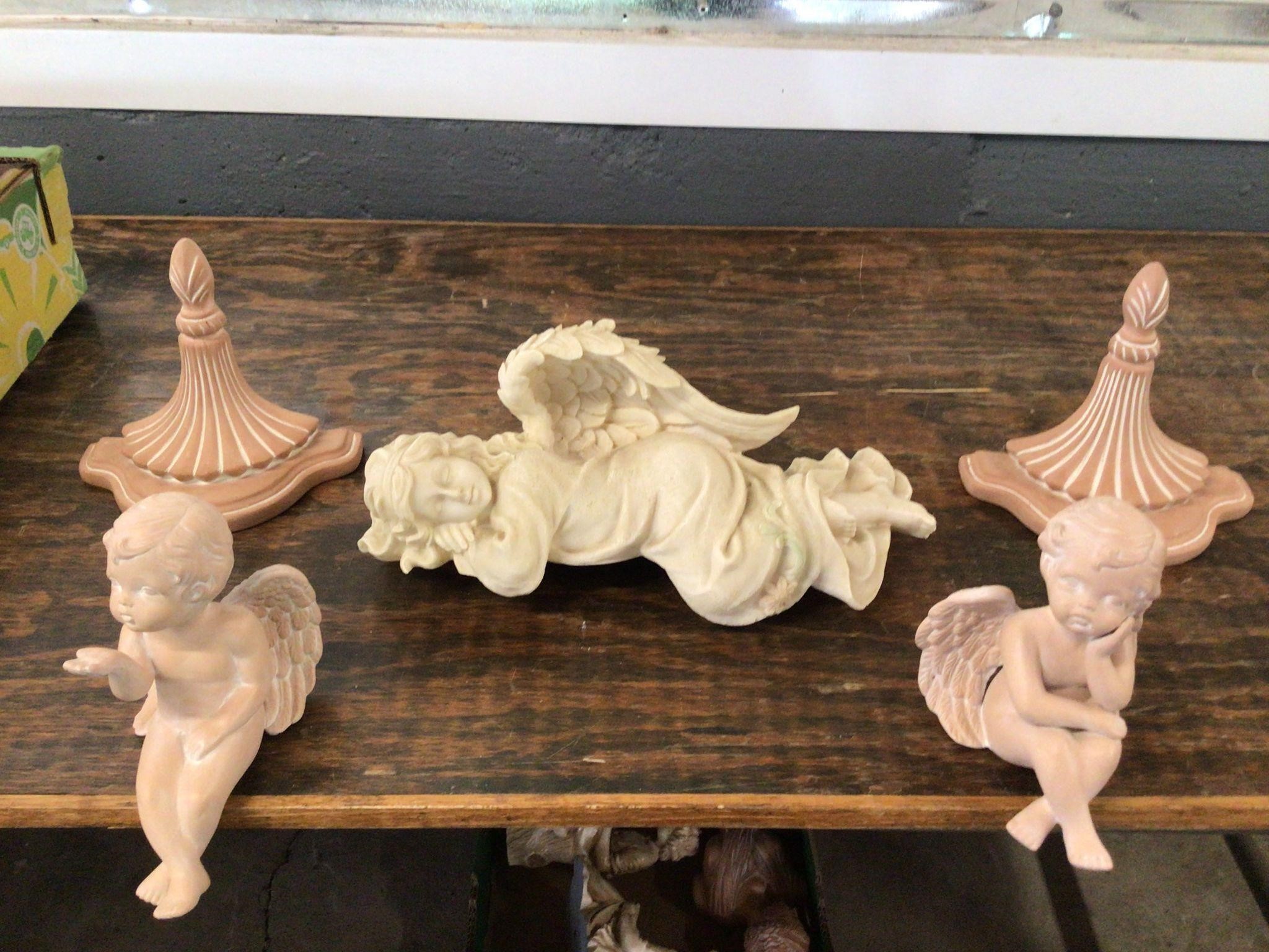 ANGELS AND WALL SCONCES