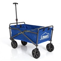 Lowe's $75 Retail 4-cu ft Steel Folding Yard Cart