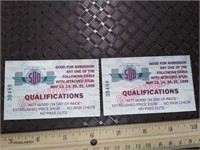 Indy 500 1995 Complimentary Qualifications