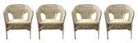 4 Wicker & Rattan Chairs