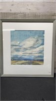 Marguerite Zwicker Framed Original Watercolor " Cl