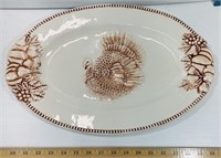 Vintage Turkey Decorative Plate