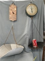 2 Chatillon's Country Store  Hanging Scales,  1