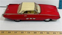 Vintage 1963 Ford Thunderbird Tin Friction Car