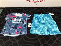 Under Armour Youth Size 5 Shirt & Size 7 Shorts