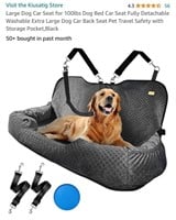 Large Dog Car Seat for 100lbs Dog Bed