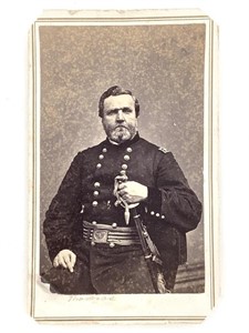 CDV Photo Portrait Cumberland Gall., Gen. Thomas
