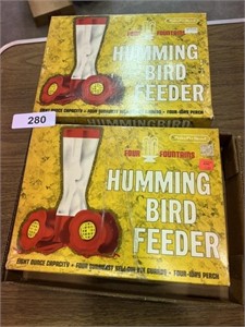 (2) Hummingbird Feeders