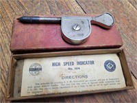 Antique STARRETT High Speed Indicator in Orginal