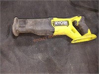 RYOBI 18v Reciprocating Saw, Tool Only