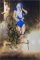 Autograph COA Lady Lady Gaga Photo