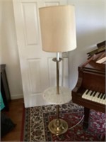 Marble top lamp