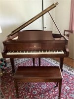 Steinway piano with bench