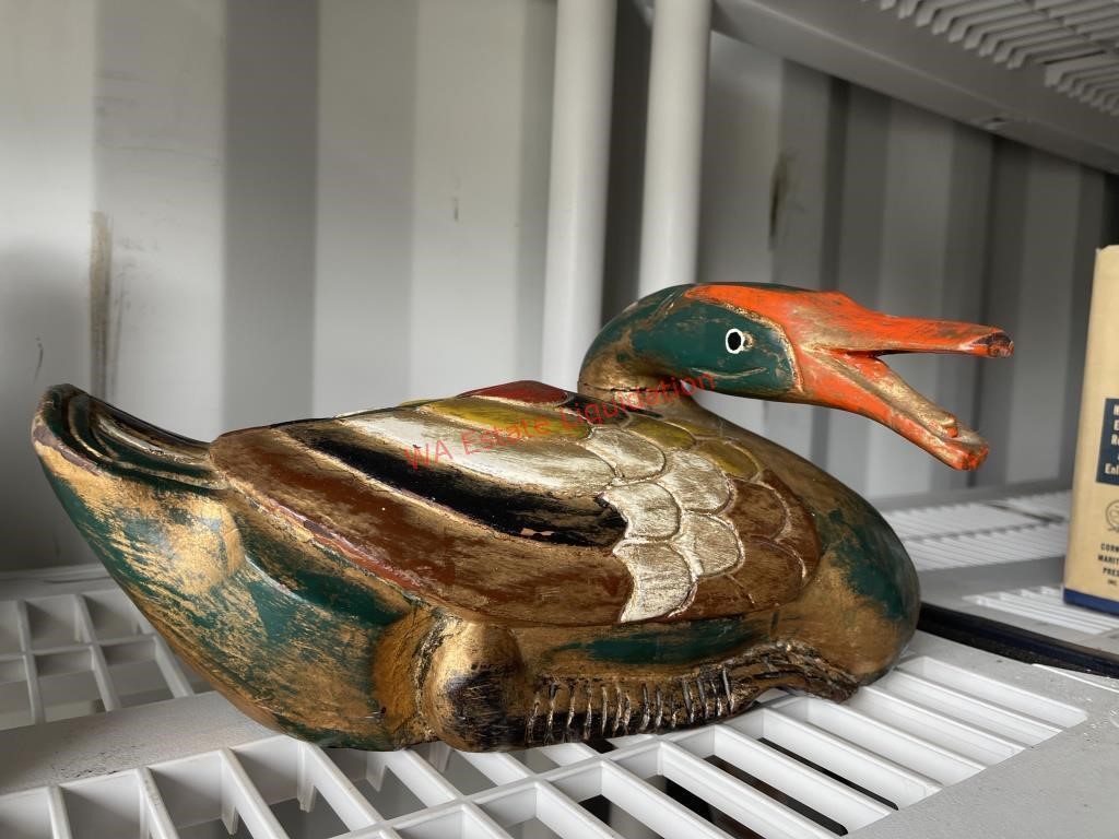 70 + year old Thai Carved Duck  (Connex 2)
