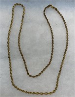 Long necklace stamped Italy 925