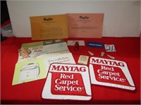 8+ PIECES MAYTAG ADVERTISING