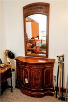 Foyer Table and Matching Mirror