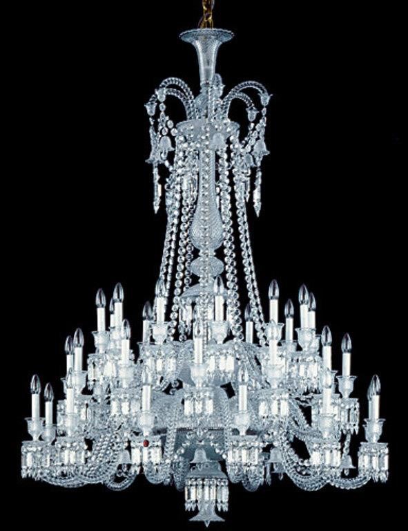 BACCARAT CRYSTAL ZENITH 36 LIGHT CHANDELIER