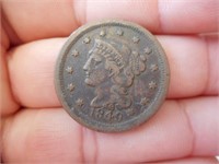 1849 US large Cent