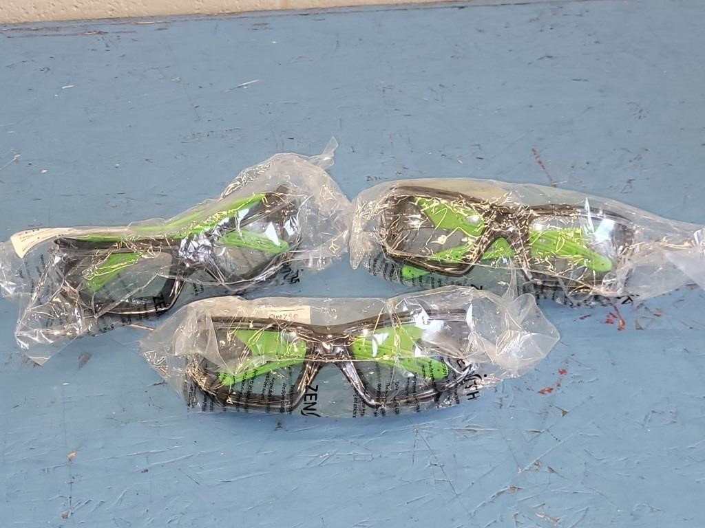 3 NEW PAIRS OF VENUS SAFETY GLASSES