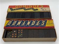 2Boxes of Halsam Vintage Dominoes