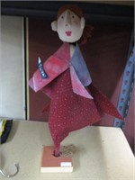 Nancy L Greaver Art Doll Figure on base
