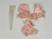 VINTAGE MATTEL BARBIE UNDER FASHIONS PARTIAL SET