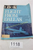 Vintage Look Magazine - Flight From Dallas"