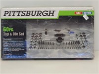 Pittsburgh 60 pc Tap & Die Set SAE Metric