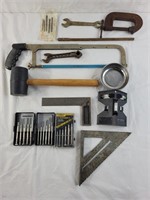 Many tools incl. Square and post level