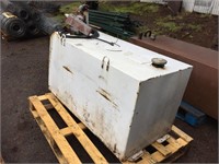 FUEL TANK W/ PUMP, 45" L X 23" W  X 24" H