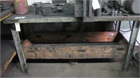 Steel Work Table 5' X 30" X 34" Tall
