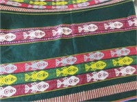 Hand Made Throw with South American Theme