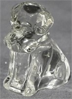Federal Glass Mopey Puppy Dog 3"