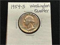 1954S Washington Quarter