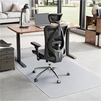 FM8566  GPED Office Chair Mat 46 x 60 Transpare