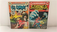 (2) 20¢ DC Comics 1973/1974 G.I. Combat & Strange