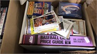 Box a lot of trading cards including football