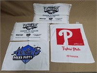 Philly Eagles Towels, Philadephia Phillies Towels,