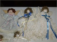 Angels Décor -  Lot of 9 Handmade Angels