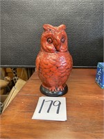 VTG ceramic owl piggy bank