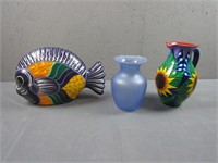 Decorative Vases & Fish