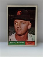 1961 Topps #106 Whitey Herzog