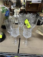LOT OF MISC GLASSWARE / CRYSTAL