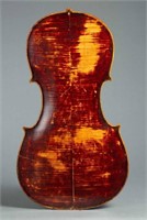 BACK PANEL OF A CELLO