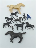 Vintage Cowboys, Indian, and Horse Toys